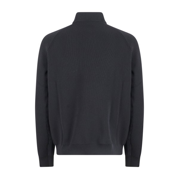 Unity - Dolcevita blu in tessuto tecnico per uomo | popov air aw blue navy