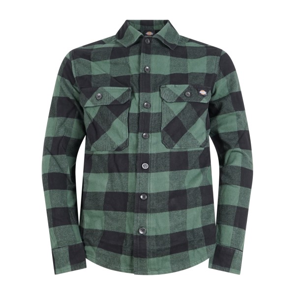 Dickies - Camicia verde Sacramento in flanella per uomo | dk0a4xdzpin1 Dickies - Camicia verde Sacramento in flanella per uomo | dk0a4xdzpin1