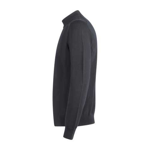 +39 Masq - Lupetto nero in lana merino extrafine per uomo | m5625-5004 900nero 2