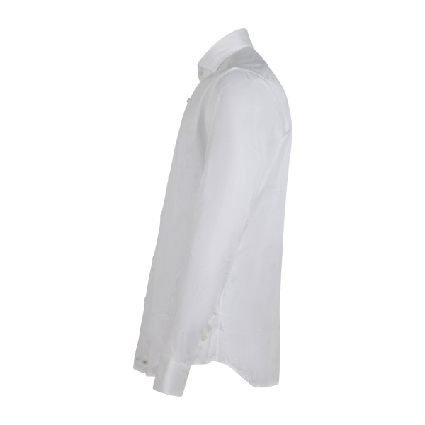 Xacus - Camicia bianca travel shirt in cotone evolution fit per uomo | wf358ml