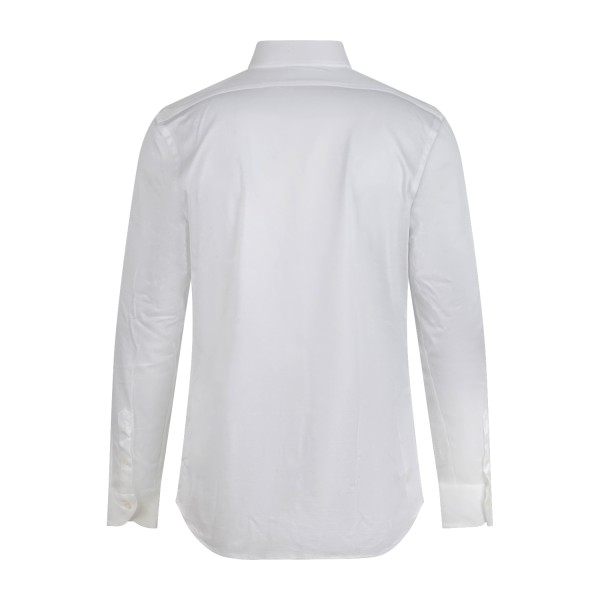 Xacus - Camicia bianca travel shirt in cotone evolution fit per uomo | wf358ml