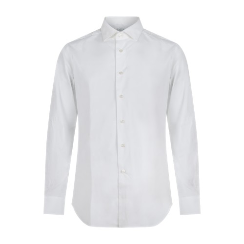 Xacus - Camicia bianca in cotone stretch evolution fit per uomo | 358ml