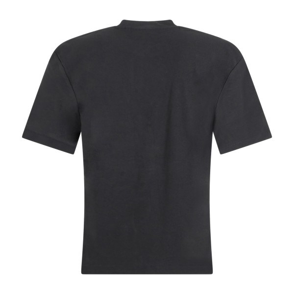 Richmond X - T-shirt nera Kadiogo con taschino e stampa logo sul petto per uomo Richmond X - T-shirt nera Kadiogo con taschino e stampa logo sul petto per uomo