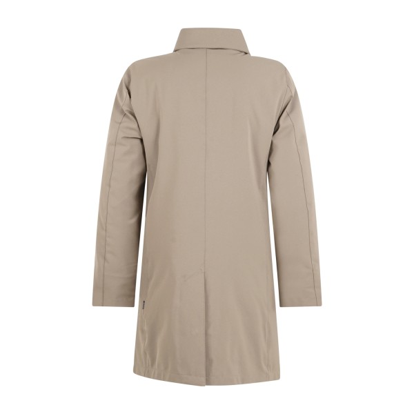 AT.P.CO - Impermeabile beige Benson in tessuto tecnico imbottito per uomo |