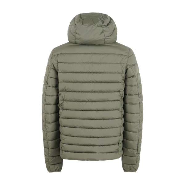 Save The Duck - Giubbotto verde Juncus con cappuccio 100gr per uomo | d31273m