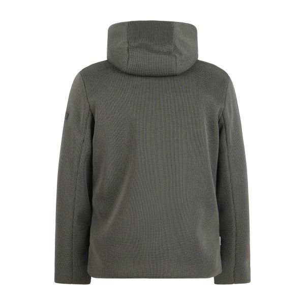 Unity - Giubbotto verde in tricotech con cappuccio per uomo | ja-burber aw green