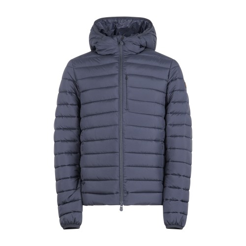 Save The Duck - Giubbotto blu Juncus con cappuccio 100gr per uomo | d31273m