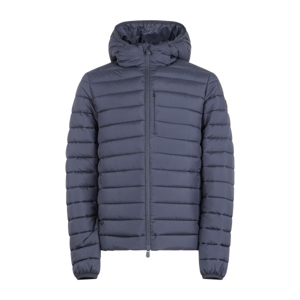 Save The Duck - Giubbotto blu Juncus con cappuccio 100gr per uomo | d31273m