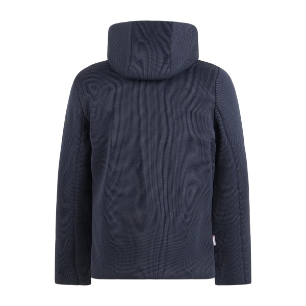 Unity - Giubbotto blu in tricotech con cappuccio per uomo | ja-burber aw blu