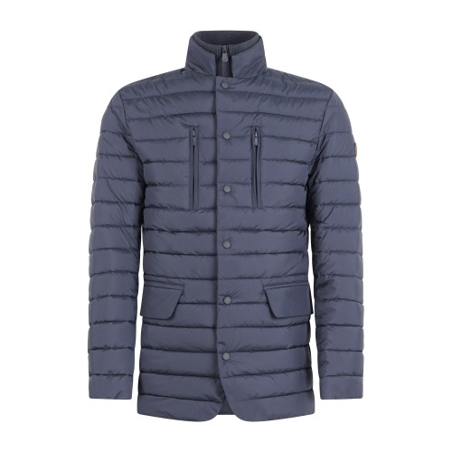 Save The Duck - Giubbotto blu Elias con pettorina 100gr per uomo | d32409m