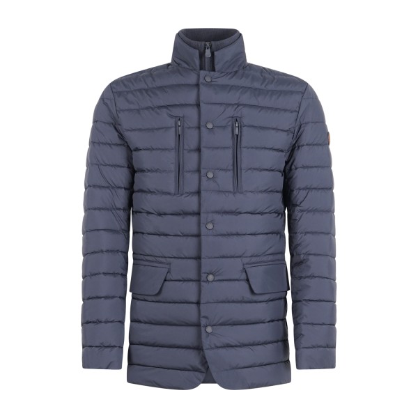 Save The Duck - Giubbotto blu Elias con pettorina 100gr per uomo | d32409m