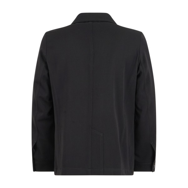 Officina36 - Giacca overshirt nera in mistolana per uomo | 0769009567 nero