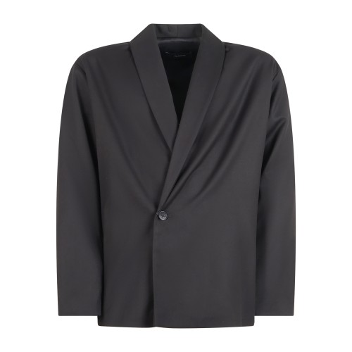 I'm Brian - Giacca nera doppiopetto con collo scialle per uomo | ca3454 nero