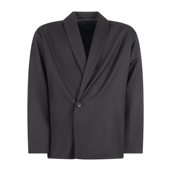 I'm Brian - Giacca nera doppiopetto con collo scialle per uomo | ca3454 nero