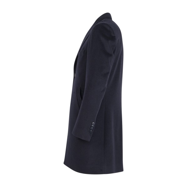 Havana & Co - Cappotto blu monopetto in lana per uomo | hc1001 k5150 50blu