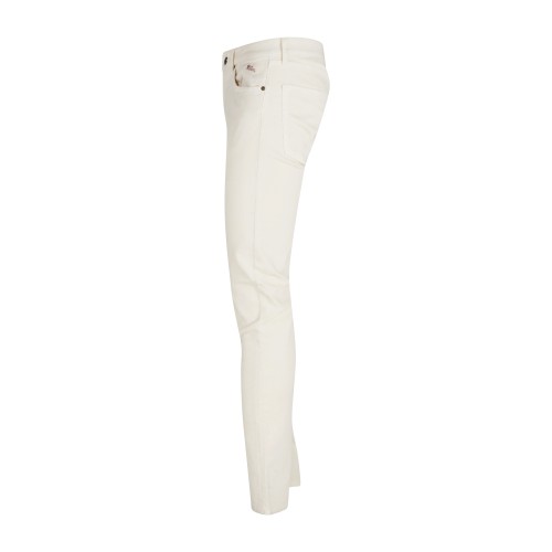 Roy Roger's - Pantalone bianco in velluto a coste per uomo | rru089p3260112 2