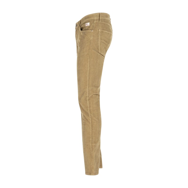 Roy Roger's - Pantalone beige in velluto a coste per uomo | rru089p3260112 c0005