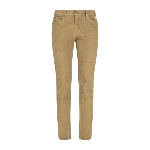 Roy Roger's - Pantalone beige in velluto a coste per uomo | rru089p3260112 c0005