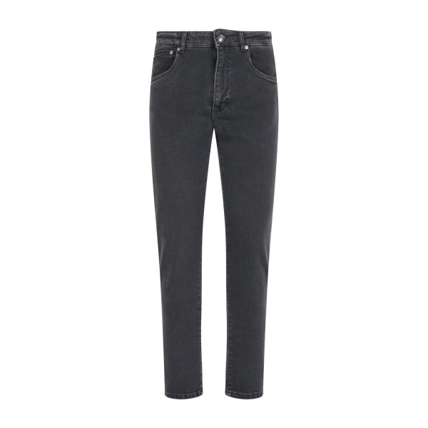 Camouflage - Jeans nero Rocco 5 tasche slim per uomo | d28 a917 rocco basic