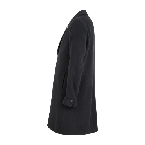 Officina36 - Cappotto nero monopetto in lana per uomo | 0420000358 nero 2