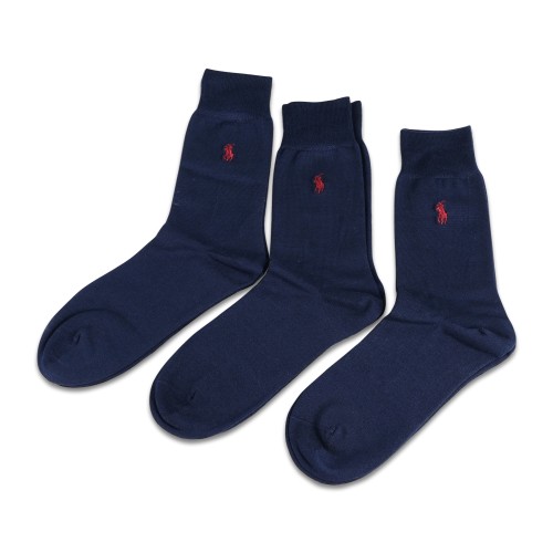 Polo Ralph Lauren - Set di 3 paia di calze blu per uomo | 449653635004 blu