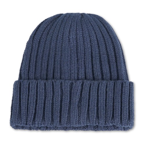 Roy Roger's - Cappello blu con lavorazione a coste larghe per uomo | 2