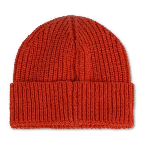 Roy Roger's - Cappello arancione con lavorazione e patch logo in jeans per uomo 2