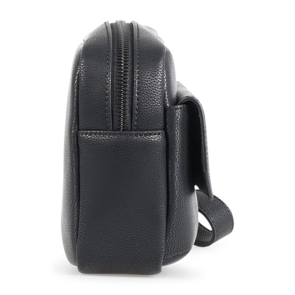 Armani Exchange - Beauty uomo nero in ecopelle con patta centrale per uomo |