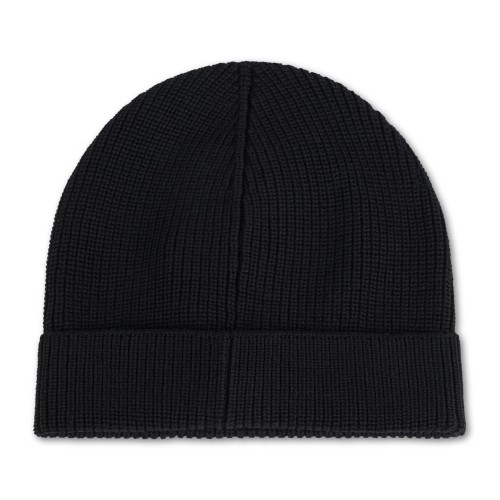 Gran Sasso - Cappello nero in lana vergine idrorepellente per uomo | cappello