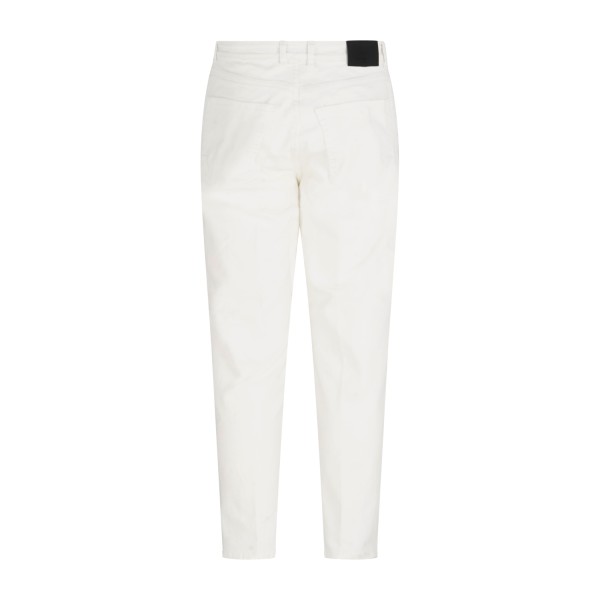 Officina36 - Jeans bianco 5 tasche bull carrot fit per uomo | 0299300359 bianco
