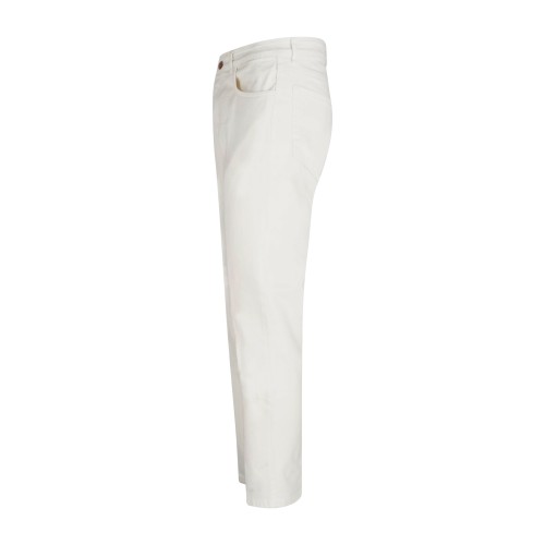 Officina36 - Jeans bianco 5 tasche bull carrot fit per uomo | 0299300359 bianco 2