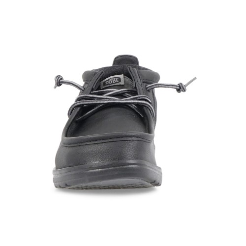 Hey Dude - Stivaletto nero in ecopelle con calzata Easy On per uomo | 42051 2