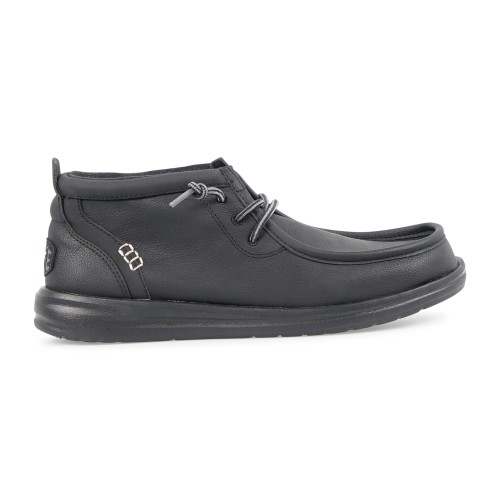 Hey Dude - Stivaletto nero in ecopelle con calzata Easy On per uomo | 42051
