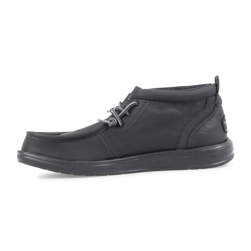 Hey Dude - Stivaletto nero in ecopelle con calzata Easy On per uomo | 42051