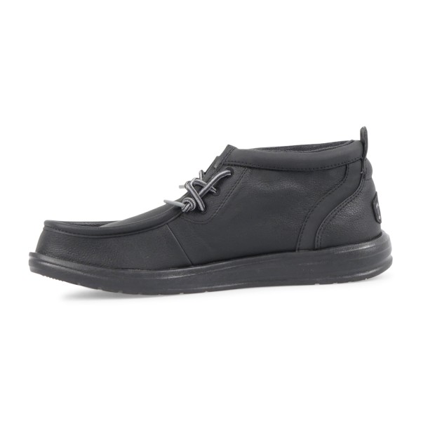 Hey Dude - Stivaletto nero in ecopelle con calzata Easy On per uomo | 42051