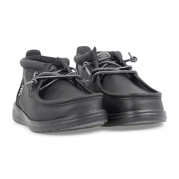 Hey Dude - Stivaletto nero in ecopelle con calzata Easy On per uomo | 42051