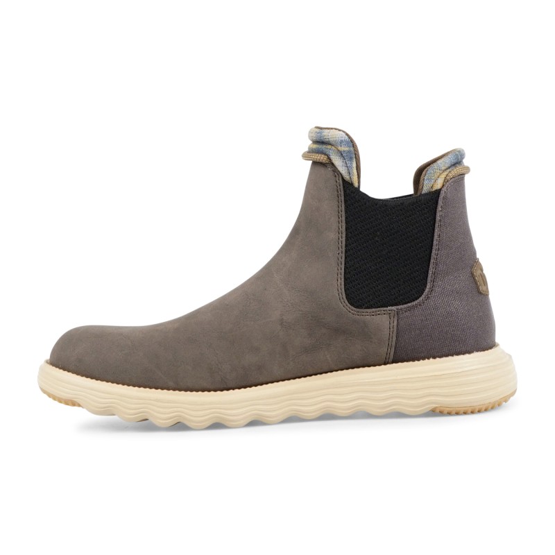 Hey Dude - Stivaletto marrone in pelle scamosciata per uomo | 42065 branson