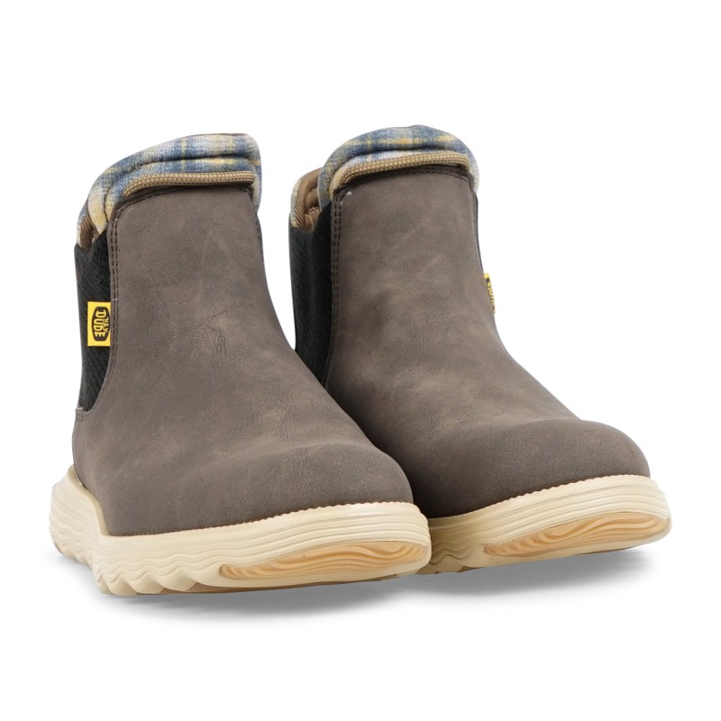 Hey Dude - Stivaletto marrone in pelle scamosciata per uomo | 42065 branson