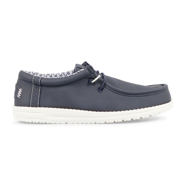 Hey Dude - Slip on blu in similpelle con calzata Easy On per uomo | 41894 410