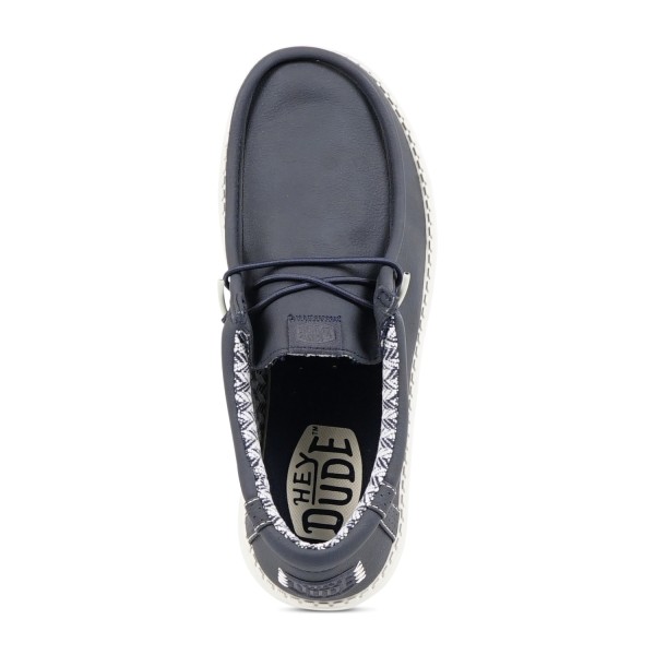 Hey Dude - Slip on blu in similpelle con calzata Easy On per uomo | 41894 410