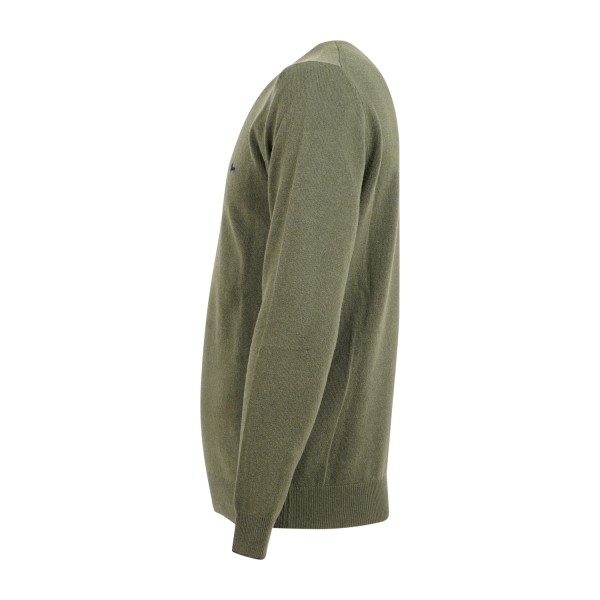 Harmont & Blaine - Maglione girocollo verde in lana e cashmere per uomo |