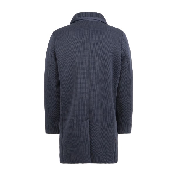 Unity - Giubbotto blu in tricotech con pettorina staccabile per uomo | ja-coat