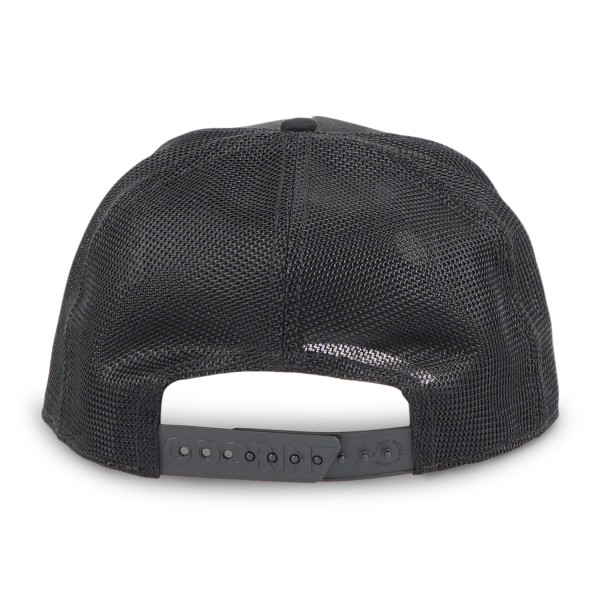 Goorin Bros. - Cappello nero con visiera e retro in retina con patch dorata