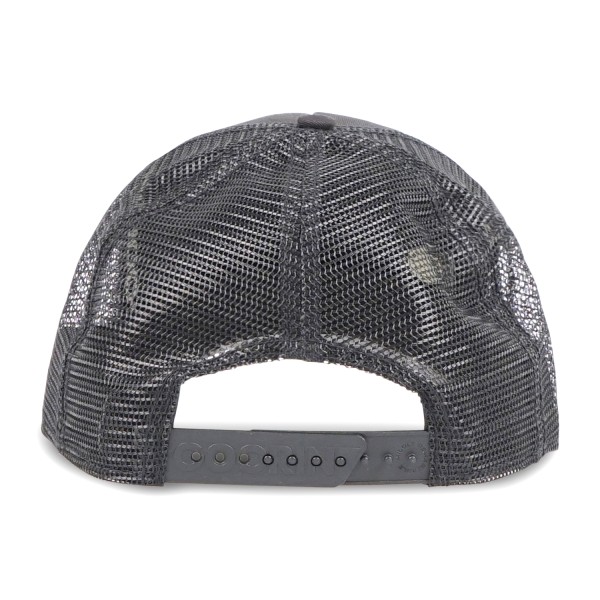 Goorin Bros. - Cappello nero con visiera e retro in retina con patch cavallo