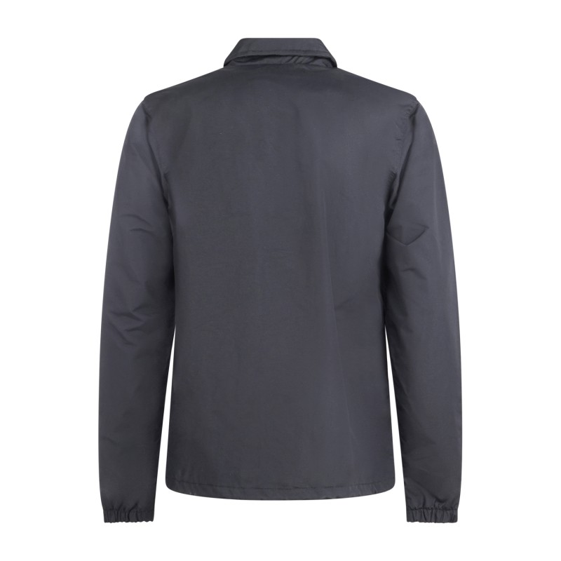 Dickies - Giubbotto nero coach con patch logo per uomo | dk0a4xewblk1