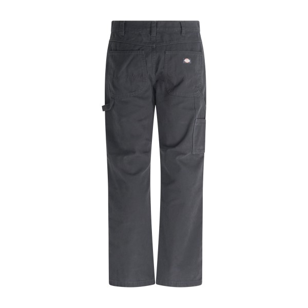 Dickies - Pantalone nero Carpenter in tela di Cotone per uomo | dk0a87pdblk1