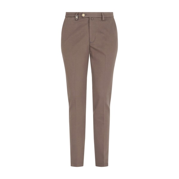 Barbati - Pantalone marrone Cyrus in jersey per uomo | p-cyrus-s 225912