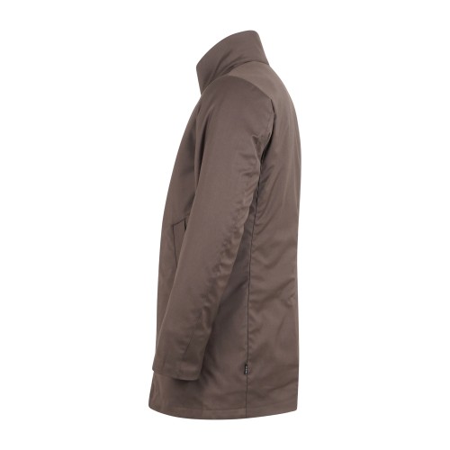 AT.P.CO - Impermeabile marrone Nino con pettorina estraibile e staccabile 2