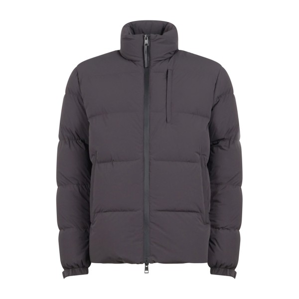 DUNO - Giubbotto marrone in tessuto tecnico bi-strech per uomo | ayrton licosa