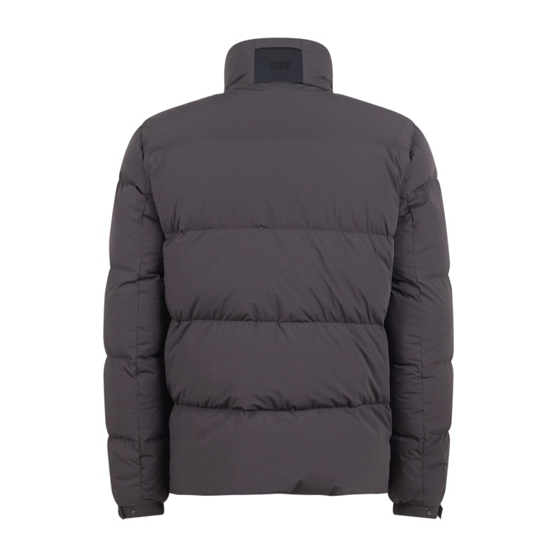 DUNO - Giubbotto marrone in tessuto tecnico bi-strech per uomo | ayrton licosa